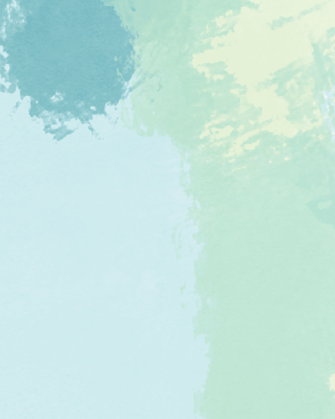 Texture aquarelle Slowtherm, bleu et vert d'eau
